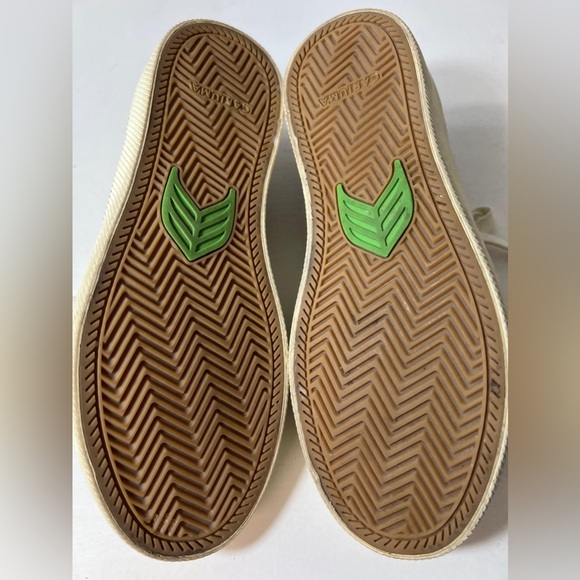 Cariuma VALLELY Skate Camel Suede  Cordura Ivory Logo Sneaker Womens 7.5 /Mens 6 - Picture 9 of 9